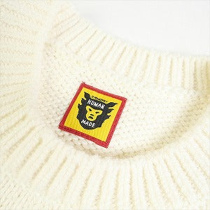 HUMAN MADE ヒューマンメイド 24SS LOW GAUGE KNIT SWEATER White HM27CS038 ハートセーター 白 Size 【M】 【新古品・未使用品】 20814376