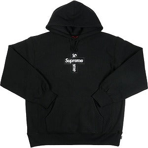 SUPREME シュプリーム 20AW Cross Box Logo Hooded Sweatshirt Black ボックスロゴパーカー 黒 Size 【L】 【新古品・未使用品】 20814423