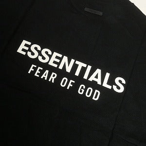 Fear of God フィアーオブゴッド ESSENTIALS Jersey Crewneck T-shirt BLACK/WHITE Tシャツ 黒 Size 【S】 【新古品・未使用品】 20814454