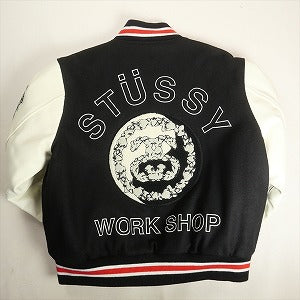 STUSSY ステューシー ×Denim Tears  ×Our Legacy TTL Varsity Jacket スタジャン 黒白 Size 【M】 【新古品・未使用品】 20814472