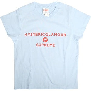SUPREME シュプリーム ×HYSTERIC GLAMOUR 24AW Baby Tee Powder Blue Tシャツ 水色 Size 【XS】 【新古品・未使用品】 20814488