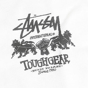 STUSSY ステューシー 24AW TOUGH GEAR INTERNATIONAL TEE WHITE Tシャツ 白 Size 【M】 【新古品・未使用品】 20814505