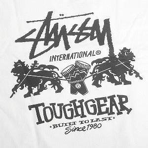 STUSSY ステューシー 24AW TOUGH GEAR INTERNATIONAL TEE WHITE Tシャツ 白 Size 【M】 【新古品・未使用品】 20814505