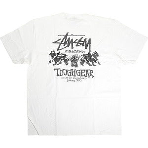 STUSSY ステューシー 24AW TOUGH GEAR INTERNATIONAL TEE WHITE Tシャツ 白 Size 【L】 【新古品・未使用品】 20814506