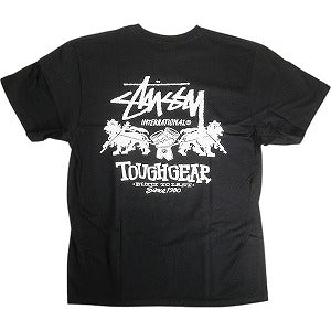 STUSSY ステューシー 24AW TOUGH GEAR INTERNATIONAL TEE BLACK Tシャツ 黒 Size 【S】 【新古品・未使用品】 20814508