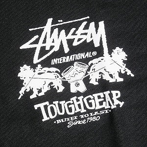 STUSSY ステューシー 24AW TOUGH GEAR INTERNATIONAL TEE BLACK Tシャツ 黒 Size 【M】 【新古品・未使用品】 20814509