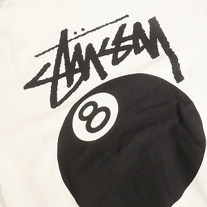 STUSSY ステューシー 24SS 8 BALL HOODIE PIGMENT DYED Natural スウェットパーカー 白 Size 【M】 【中古品-良い】 20814519