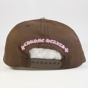 CHROME HEARTS クロム・ハーツ HAT 5 PNL CAP BSBL BROWN ベースボールキャップ 茶 Size 【フリー】 【新古品・未使用品】 20814525