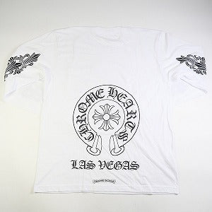 CHROME HEARTS クロム・ハーツ Horse Shoe L/S Tee LAS VEGAS EXCLUSIVE ラスベガス限定 ロンT 白 Size 【XXL】 【新古品・未使用品】 20814532