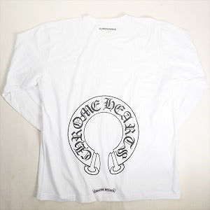 CHROME HEARTS クロム・ハーツ HORSESHOE LS T-SHIRT WHITE ロンT 白 Size 【XL】 【新古品・未使用品】 20814534