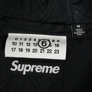 SUPREME シュプリーム ×MM6 Maison Margiela 24SS Foil Hooded Jacket Black ジャケット 黒 Size 【M】 【中古品-良い】 20814536