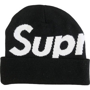 SUPREME シュプリーム Big Logo Beanie Black ビーニー 黒 Size 【フリー】 【新古品・未使用品】 20814539