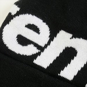 SUPREME シュプリーム Big Logo Beanie Black ビーニー 黒 Size 【フリー】 【新古品・未使用品】 20814539