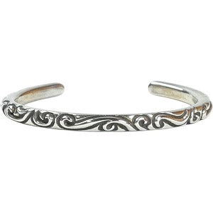 CHROME HEARTS クロム・ハーツ SCROLLBAND BANGLE バングル ブレスレット 銀 Size 【1】 【新古品・未使用品】 20814551