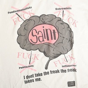 SAINT MICHAEL セント マイケル 25SS  LS TEE/BRAIN / WHITE ロンT 白 Size 【L】 【新古品・未使用品】 20814557