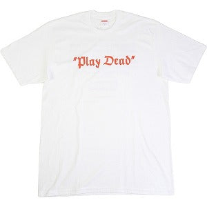 SUPREME シュプリーム 22AW Play Dead Tee White Tシャツ 白 Size 【L】 【新古品・未使用品】 20814560