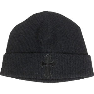 CHROME HEARTS クロム・ハーツ Cemetery Cross Patch Watch Cap Black ビーニー 黒 Size 【フリー】 【新古品・未使用品】 20814597