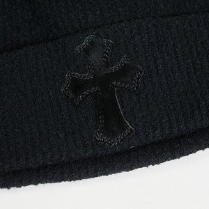 CHROME HEARTS クロム・ハーツ Cemetery Cross Patch Watch Cap Black ビーニー 黒 Size 【フリー】 【新古品・未使用品】 20814597