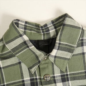 CHROME HEARTS クロム・ハーツ WORK’N SHIRT JNKYRS PLD OLIVE シャツジャケット オリーブ Size 【M】 【新古品・未使用品】 20814598