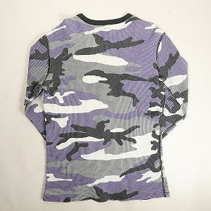 SUPREME シュプリーム 16AW Camo Waffle Thermal サーマルロンT 紫 Size 【M】 【中古品-良い】 20814627