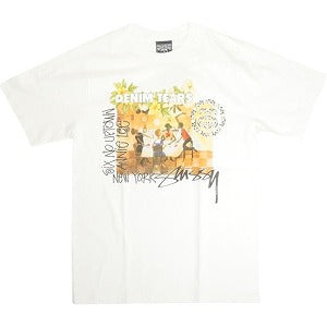 STUSSY ステューシー ×DENIM TEARS 25SS ANNIE LEE TEE WHITE Tシャツ 白 Size 【M】 【新古品・未使用品】 20814663