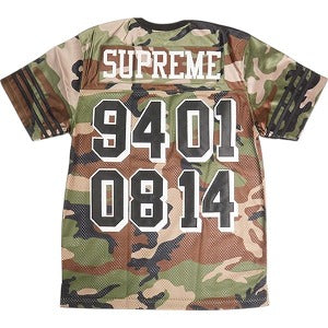 SUPREME シュプリーム 14SS Championship Football Top Woodlamd Camo Tシャツ 緑 Size 【M】 【新古品・未使用品】 20814681