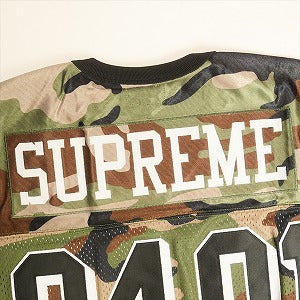 SUPREME シュプリーム 14SS Championship Football Top Woodlamd Camo Tシャツ 緑 Size 【M】 【新古品・未使用品】 20814681