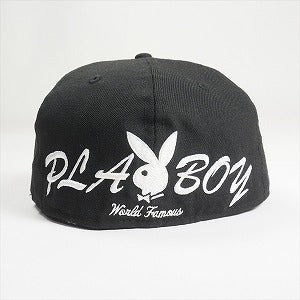 SUPREME シュプリーム 17SS Playboy Box Logo New Era Black キャップ 黒 Size 【7　1/2(L)】 【中古品-非常に良い】 20814685