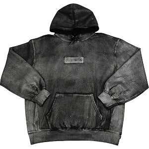 SUPREME シュプリーム ×MM6 Maison Margiela 24SS Foil Box Logo Hooded Sweatshirt Black パーカー 黒 Size 【S】 【新古品・未使用品】 20814770