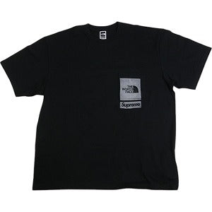 SUPREME シュプリーム ×THE NORTH FACE 23SS Printed Pocket Tee Tシャツ 黒 Size 【L】 【新古品・未使用品】 20814783