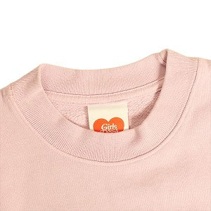 Girls Don't Cry ガールズドントクライ Logo T-Crewneck クルーネックスウェット ピンク Size 【S】 【中古品-良い】 20814791