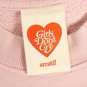 Girls Don't Cry ガールズドントクライ Logo T-Crewneck クルーネックスウェット ピンク Size 【S】 【中古品-良い】 20814791