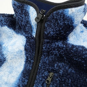 SUPREME シュプリーム ×THE NORTH FACE 21AW Bleached Denim Print Fleece Jacket Blue ジャケット 青 Size 【L】 【新古品・未使用品】 20814802