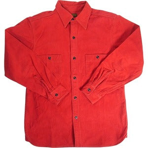 At Last ＆ Co アットラスト/BUTCHER PRODUCTS ブッチャープロダクツ CHAMOIS SHIRT RED 長袖シャツ 赤 Size 【15.5】 【中古品-良い】 20814824