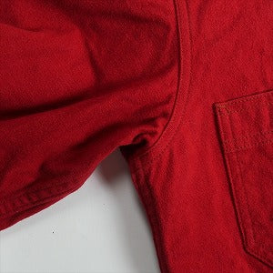 At Last ＆ Co アットラスト/BUTCHER PRODUCTS ブッチャープロダクツ CHAMOIS SHIRT RED 長袖シャツ 赤 Size 【15.5】 【中古品-良い】 20814824