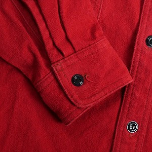 At Last ＆ Co アットラスト/BUTCHER PRODUCTS ブッチャープロダクツ CHAMOIS SHIRT RED 長袖シャツ 赤 Size 【15.5】 【中古品-良い】 20814824