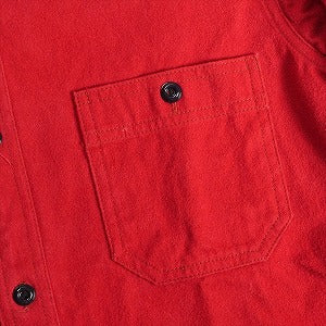 At Last ＆ Co アットラスト/BUTCHER PRODUCTS ブッチャープロダクツ CHAMOIS SHIRT RED 長袖シャツ 赤 Size 【15.5】 【中古品-良い】 20814824