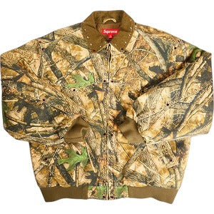 SUPREME シュプリーム ×B.B. Simon 24AW Studded Work Jacket Camo ジャケット 茶 Size 【M】 【中古品-ほぼ新品】 20814825