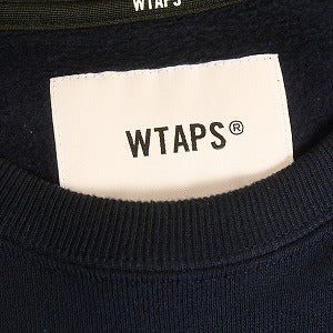 WTAPS ダブルタップス 24AW ACADEMY SWEATER 242ATDT-CSM18 クルーネックスウェット 紺 Size 【M】 【中古品-非常に良い】 20814835