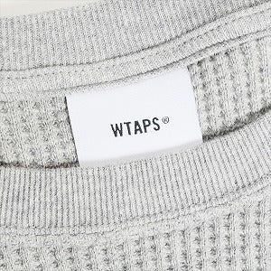 WTAPS ダブルタップス 23AW WAFFLE 01 LS 232ATDT-CSM17 サーマルロンT 灰 Size 【M】 【新古品・未使用品】 20814838