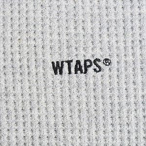 WTAPS ダブルタップス 23AW WAFFLE 01 LS 232ATDT-CSM17 サーマルロンT 灰 Size 【M】 【新古品・未使用品】 20814838