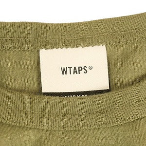 WTAPS ダブルタップス 20SS ACADEMY SS TEE 201ATDT-CSM22 Tシャツ オリーブ Size 【M】 【新古品・未使用品】 20814839