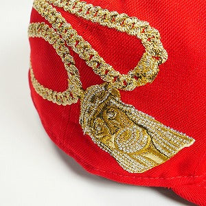 SUPREME シュプリーム 23AW Jesus Piece S Logo New Era Red キャップ 赤 Size 【7　5/8(XL)】 【新古品・未使用品】 20814846