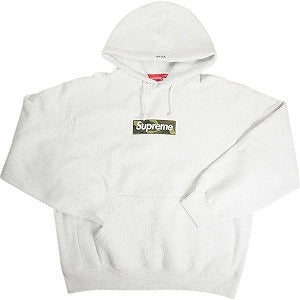 SUPREME シュプリーム 23AW Box Logo Hooded Sweatshirt Ash Grey ボックスロゴパーカー 薄灰 Size 【M】 【中古品-ほぼ新品】 20814854