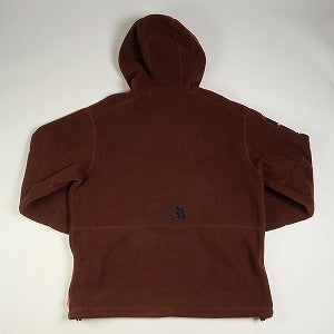 SUPREME シュプリーム ×The North Face 22AW Steep Tech Fleece Pullover Brown フリースパーカー 茶 Size 【M】 【新古品・未使用品】 20814889