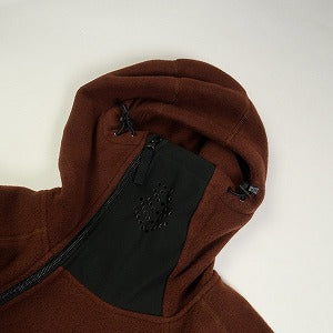 SUPREME シュプリーム ×The North Face 22AW Steep Tech Fleece Pullover Brown フリースパーカー 茶 Size 【M】 【新古品・未使用品】 20814889