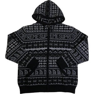 SUPREME シュプリーム ×The North Face Zip Up Hooded Sweater Black ジップパーカー 黒 Size 【XL】 【新古品・未使用品】 20814893