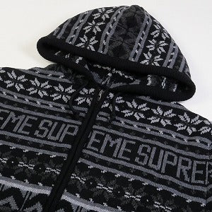 SUPREME シュプリーム ×The North Face Zip Up Hooded Sweater Black ジップパーカー 黒 Size 【XL】 【新古品・未使用品】 20814893