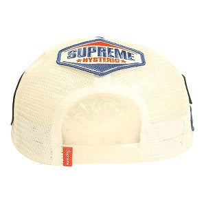 SUPREME シュプリーム ×HYSTERIC GLAMOUR×VANSON 24AW Leathers Mesh Back 6-Panel Blue メッシュキャップ 青 Size 【フリー】 【中古品-ほぼ新品】 20814935