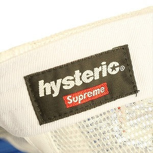 SUPREME シュプリーム ×HYSTERIC GLAMOUR×VANSON 24AW Leathers Mesh Back 6-Panel Blue メッシュキャップ 青 Size 【フリー】 【中古品-ほぼ新品】 20814935